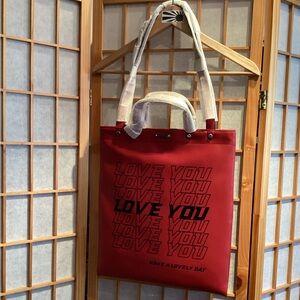 NWOT Rebecca Minkoff Love You Magazine Tote Scarlet